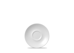 Vellum White Espresso Saucer